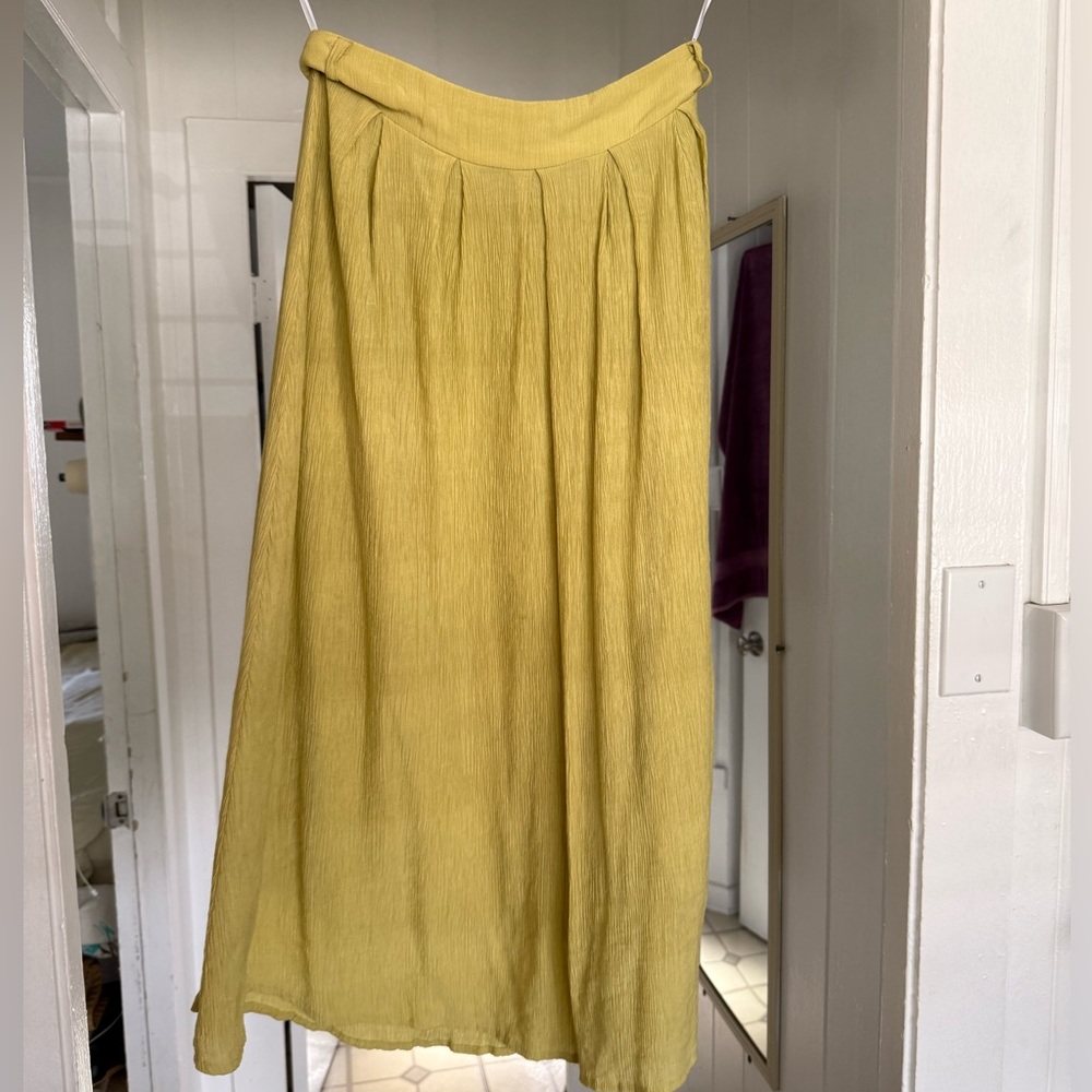 Light Green Women's Skirt